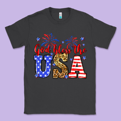 God Bless The Usa Classic Tee Designed By Neo Western