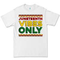 White juneteenth vibes only Premium Tee - Artiststas