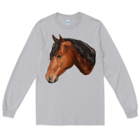 Moon Dust horse Long Sleeve Tee - RanaPortraitStore