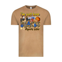 Vintage Camel im just here for the snacks sports sister Vintage Tee - Zillion Design Studio