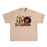 Burro i am black history afro girl Urban Heavy Tee - texasbilliewilder