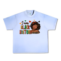 Grape Ice i am black history afro girl Urban Heavy Tee - texasbilliewilder