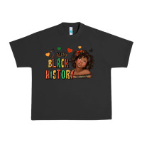 Pigment Black i am black history afro girl Urban Heavy Tee - texasbilliewilder