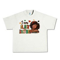 Pistachio i am black history afro girl Urban Heavy Tee - texasbilliewilder