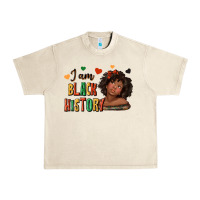 Sandshell i am black history afro girl Urban Heavy Tee - texasbilliewilder