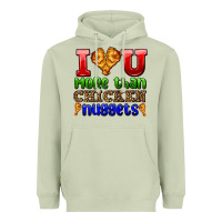 Matcha i love you more than chicken nuggets Heavyweight Hoodie - AdoDesignShop