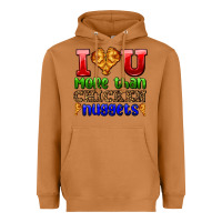 Meerkat i love you more than chicken nuggets Heavyweight Hoodie - AdoDesignShop