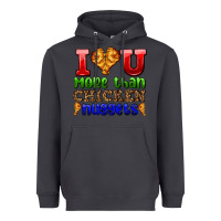 Smoke i love you more than chicken nuggets Heavyweight Hoodie - AdoDesignShop
