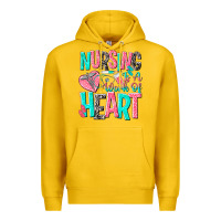 Lemon nursing is a work of heart Premium Hoodie - NancyCooperArtShop