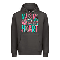 Smoke nursing is a work of heart Premium Hoodie - NancyCooperArtShop