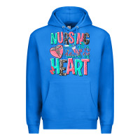 True Royal nursing is a work of heart Premium Hoodie - NancyCooperArtShop