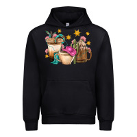 Western Cowgirl Coffee Cup Bbs Urban Hoodie | Teevron