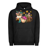 Pigment Black Western Cowgirl Coffee Cup Bbs Urban Hoodie - BundleAndBundleShop