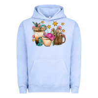 Pigment Grape Ice Western Cowgirl Coffee Cup Bbs Urban Hoodie - BundleAndBundleShop