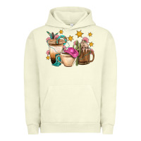 Pigment Pistachio Western Cowgirl Coffee Cup Bbs Urban Hoodie - BundleAndBundleShop