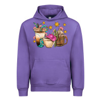 Tulip Western Cowgirl Coffee Cup Bbs Urban Hoodie - BundleAndBundleShop