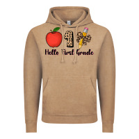 Vintage Coffee hello first grade leopard 3200x2400 Vintage Hoodie - AdoDesignShop