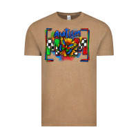 Autism Mom Checkered Flag Vintage Tee | Teevron