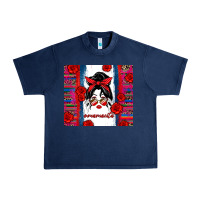 Navy mamacita serape Urban Heavy Tee - Zillion Design Studio