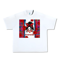 White mamacita serape Urban Heavy Tee - Zillion Design Studio