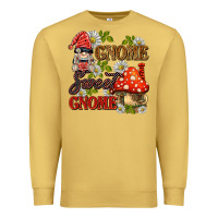 Antique Gold gnome sweet gnome Premium Sweatshirt - BarkalooDesign