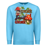 Ocean Blue gnome sweet gnome Premium Sweatshirt - BarkalooDesign