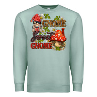 Seafoam gnome sweet gnome Premium Sweatshirt - BarkalooDesign