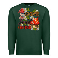 Sports Green gnome sweet gnome Premium Sweatshirt - BarkalooDesign