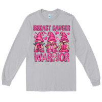 Moon Dust Breast Cancer Warrior Gnomes Long Sleeve Tee - texasbilliewilder