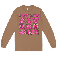 Toasted Coconut Breast Cancer Warrior Gnomes Long Sleeve Tee - texasbilliewilder