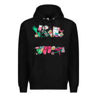 Black custom name nurse Premium Hoodie - NancyCooperArtShop