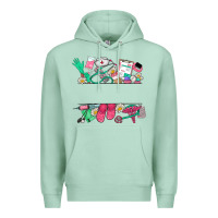 Seafoam custom name nurse Premium Hoodie - NancyCooperArtShop