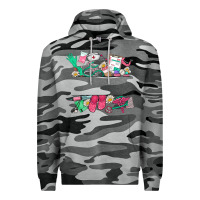 Slate Camo custom name nurse Premium Hoodie - NancyCooperArtShop
