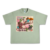 Oil Green yeehaw western Urban Heavy Tee - Zillion Design Studio