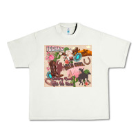 Pistachio yeehaw western Urban Heavy Tee - Zillion Design Studio