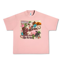 Salmon yeehaw western Urban Heavy Tee - Zillion Design Studio
