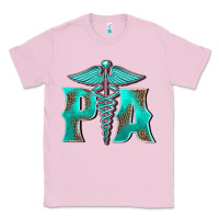 Bubblegum Pink physician medical symbol assistant nurse Classic Tee - BarkalooDesign