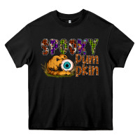 Black spooky pumpkin Heavy Core Tee - SublimationCraftShop