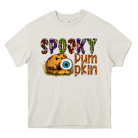 Cream spooky pumpkin Heavy Core Tee - SublimationCraftShop