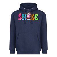 Navy shake with milkshake Heavyweight Hoodie - AdoDesignShop
