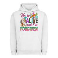 Pigment Lunar Rock He Is Alive And I'm Forgiven Urban Hoodie - BundleAndBundleShop