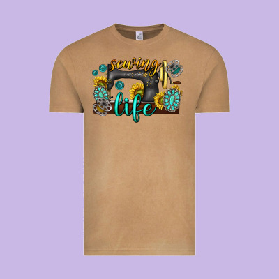Sewing Life Western Vintage Tee Designed By Texasbilliewilder