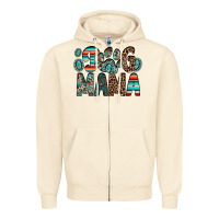 Sandshell dog mama Zipper Hoodie - RacoonDesign