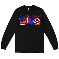 Black love 4th of july Long Sleeve Tee - Zillion Design Studio