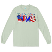 Matcha love 4th of july Long Sleeve Tee - Zillion Design Studio