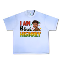 Grape Ice i am black history with afro black boy Urban Heavy Tee - texasbilliewilder