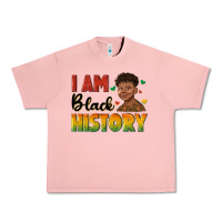 Salmon i am black history with afro black boy Urban Heavy Tee - texasbilliewilder