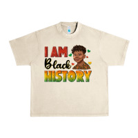 Sandshell i am black history with afro black boy Urban Heavy Tee - texasbilliewilder