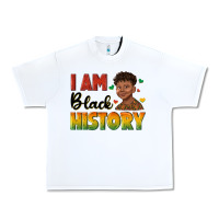 White i am black history with afro black boy Urban Heavy Tee - texasbilliewilder