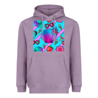 Lavender sea shell Heavyweight Hoodie - BundleAndBundleShop
